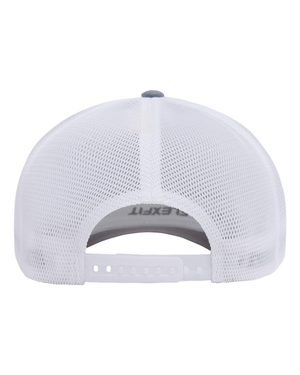 heather grey and white hat