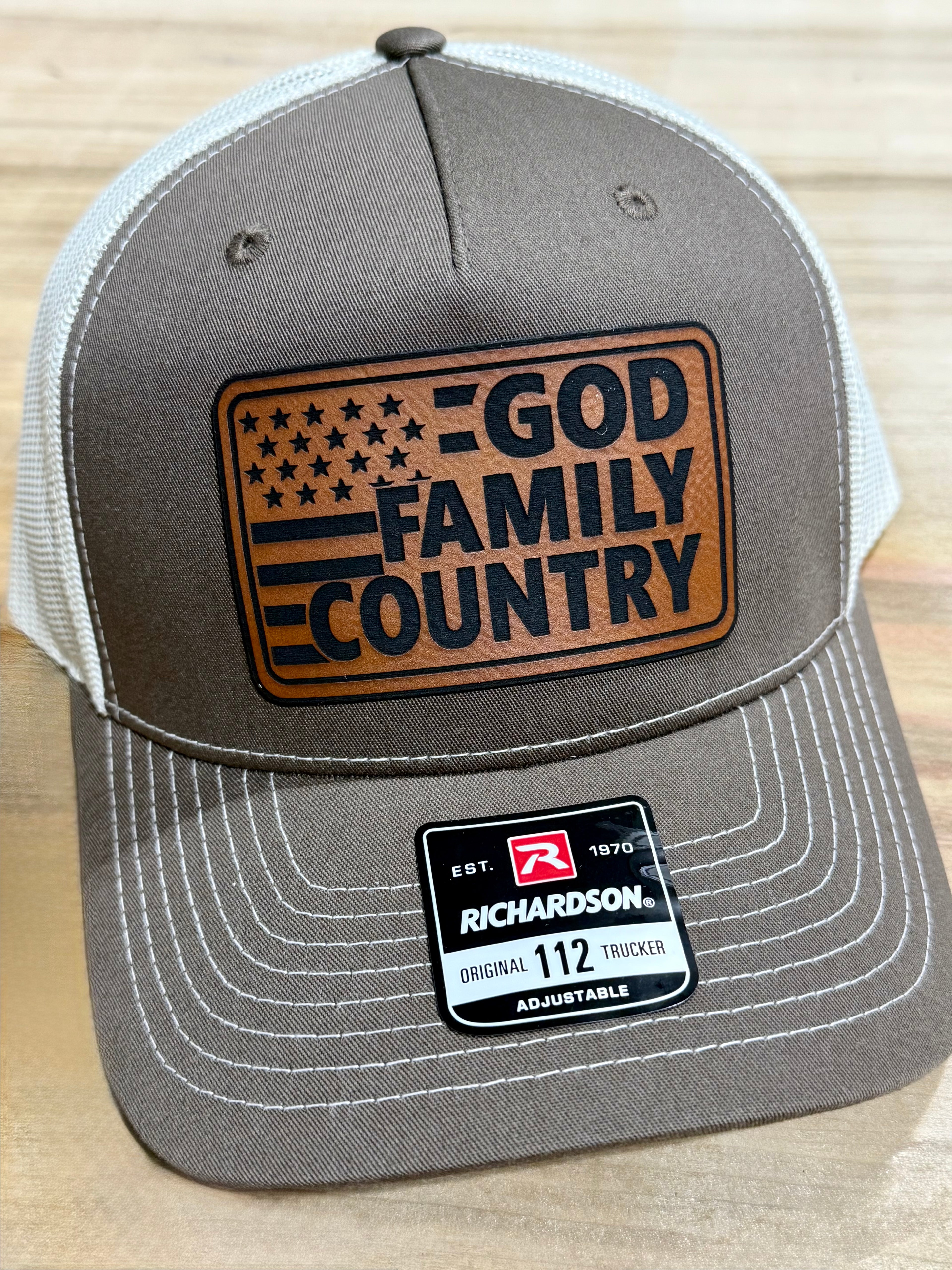 God Family Country Patch