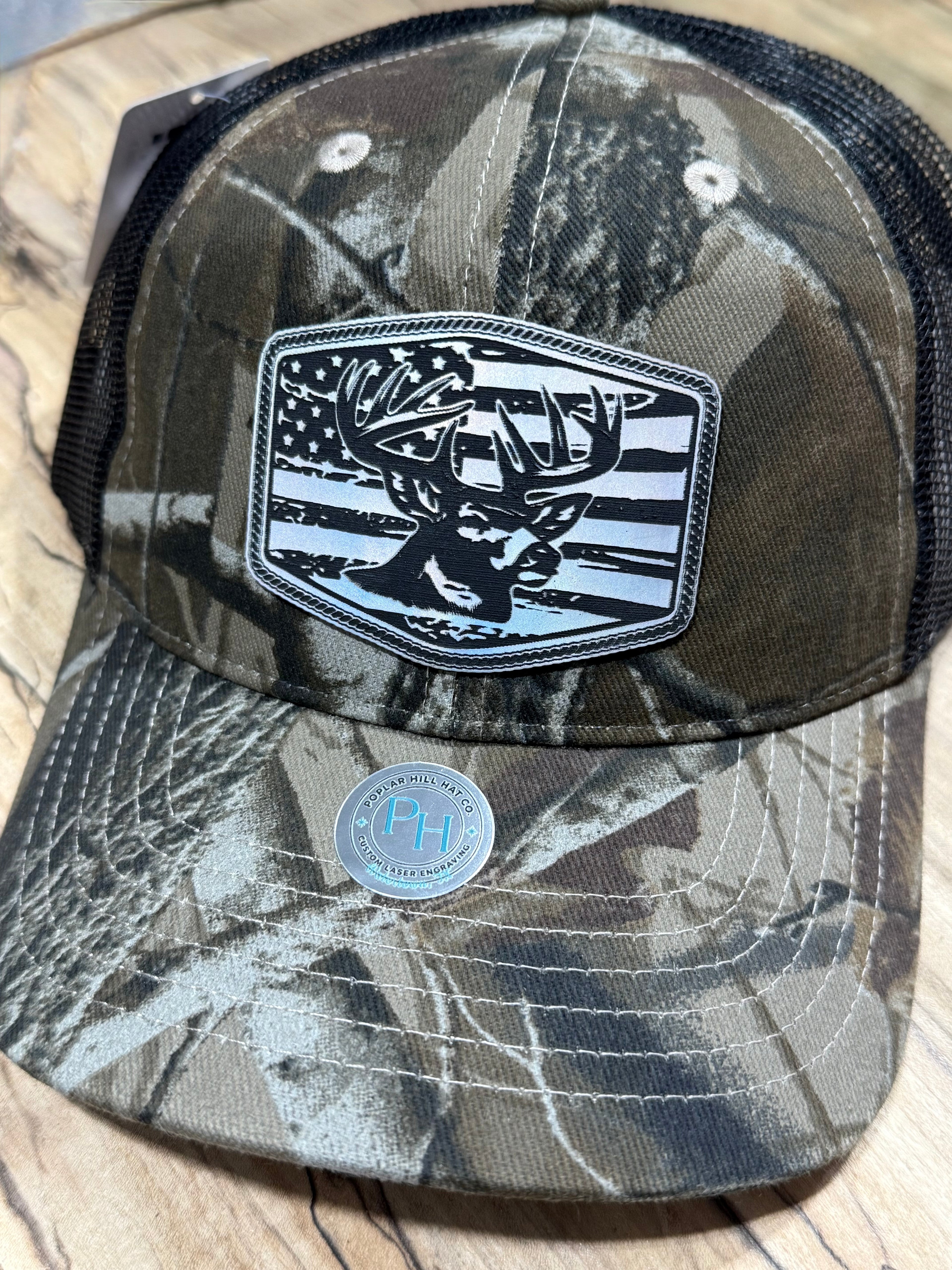 Deer with Flag Patch