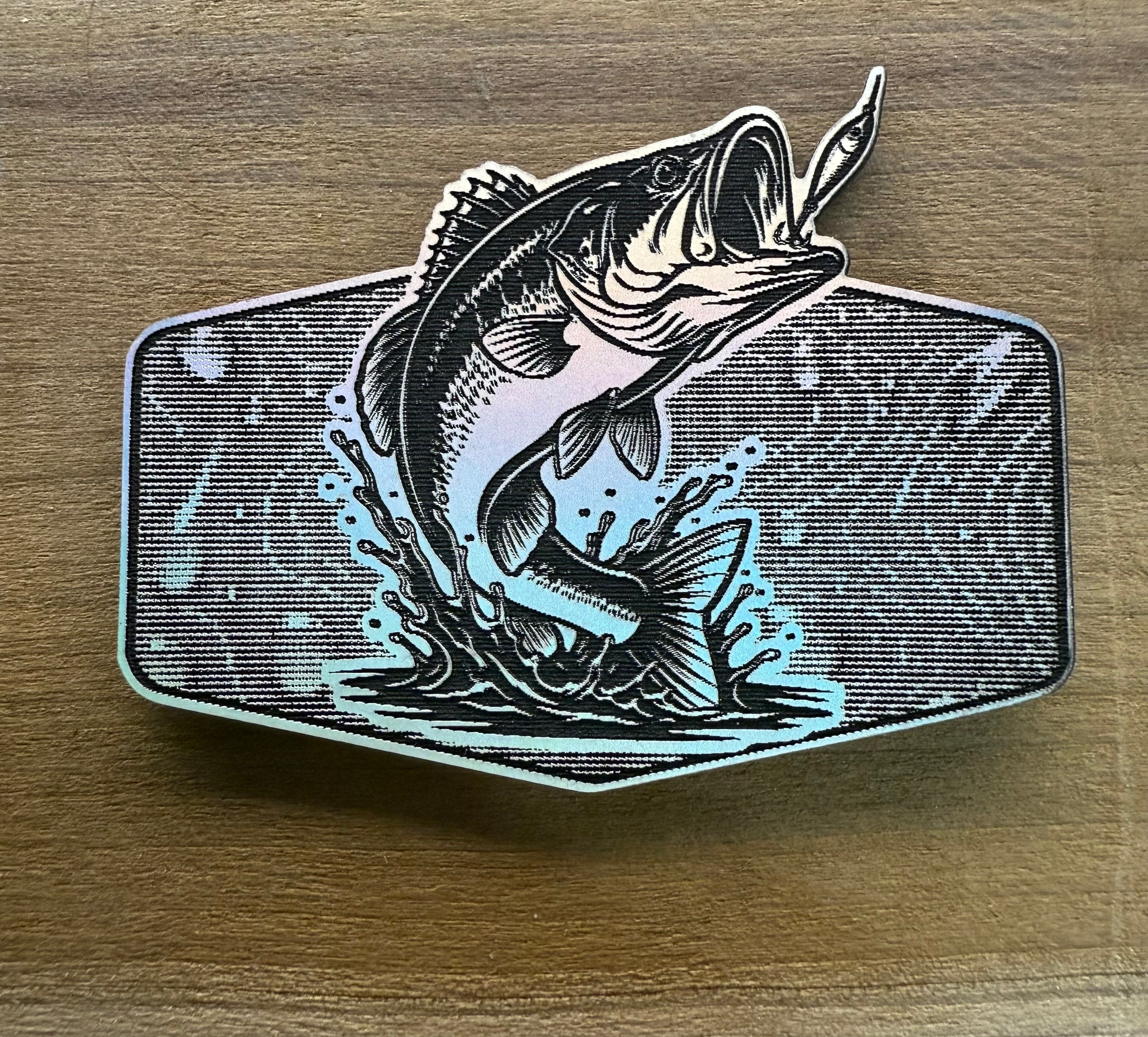 Bass with Lure Patch