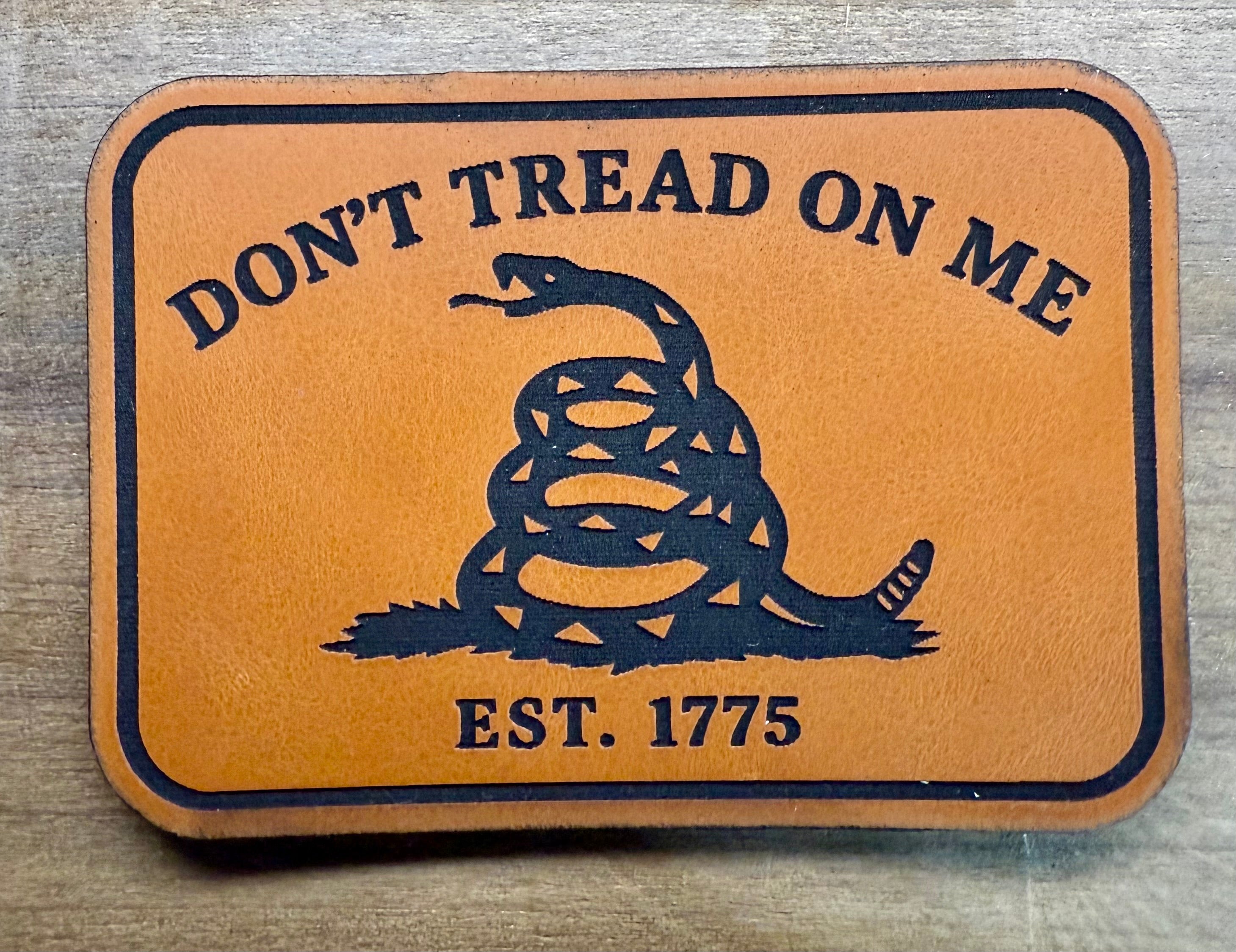 Don't Tread on Me Patch
