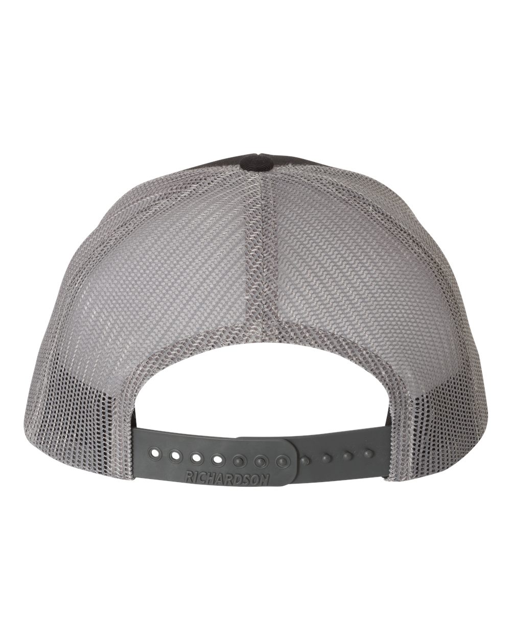 black and charcoal hat