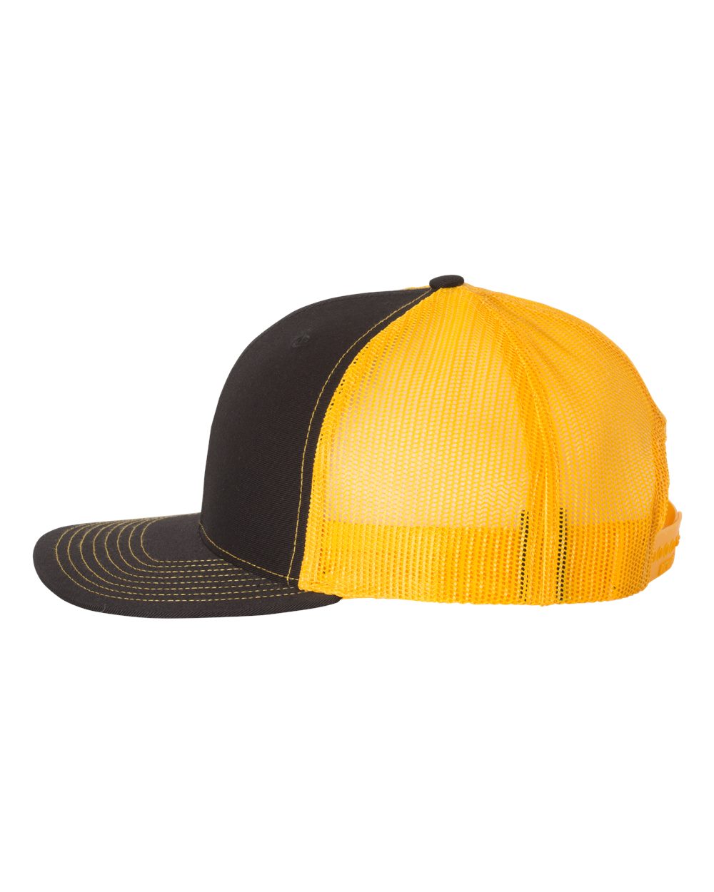 black and gold hat 