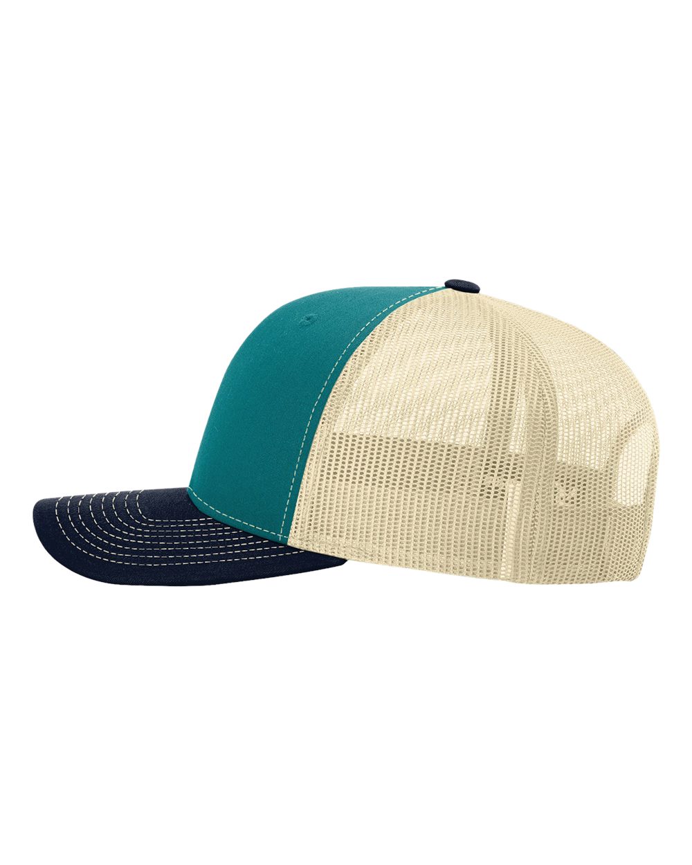 teal birch and navy hat 