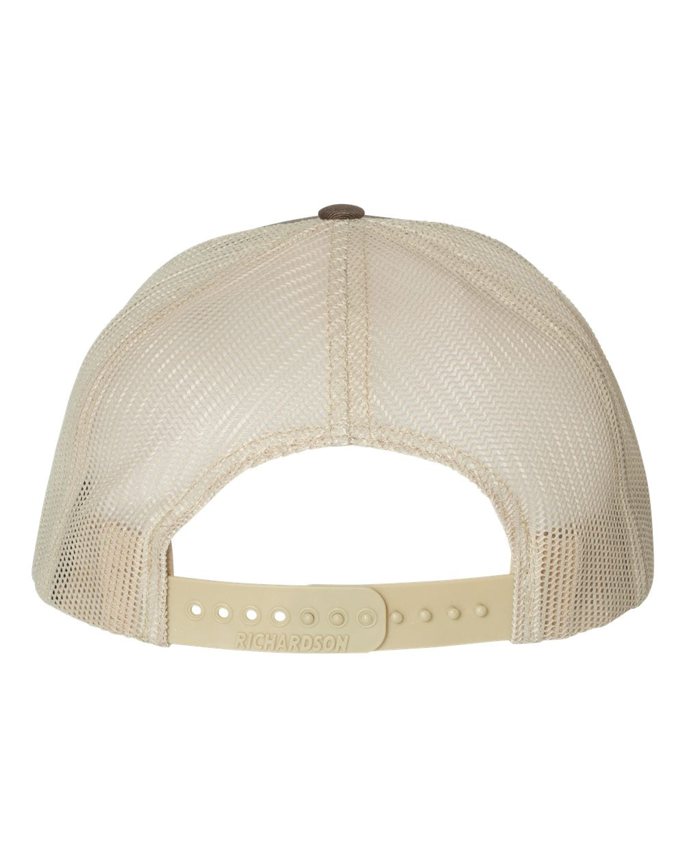 brown and khaki hat 