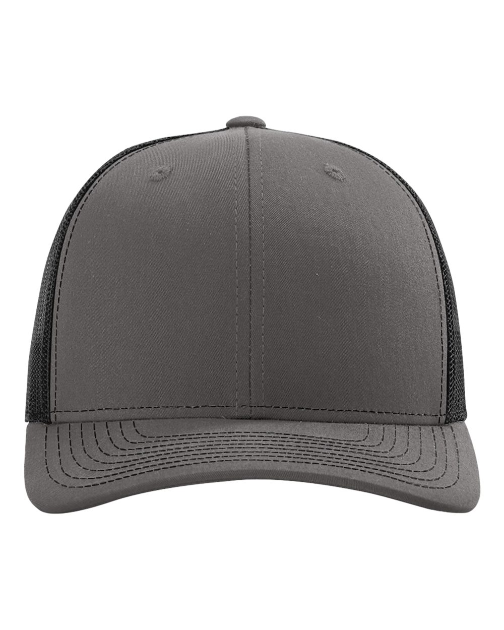 charcoal and black hat